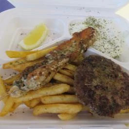 Blue Agori - Greek Street Food Bar - Hercegprímás utca Budapest - Étel/ital