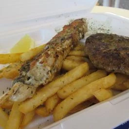 Blue Agori - Greek Street Food Bar - Hercegprímás utca Budapest - Étel/ital