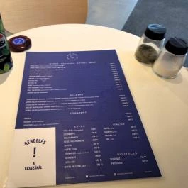 Blue Agori - Greek Street Food Bar - Margit körút Budapest - Étlap/itallap