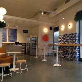 Blue Agori - Greek Street Food Bar - Margit körút Budapest - Belső