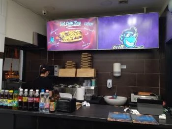 Blue Monkey Hot Dog Budapest