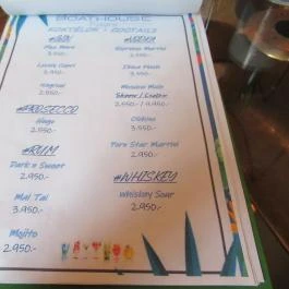 Boathouse Budapest - Étlap/itallap