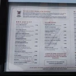 Bob's Kitchen Budapest - Étlap/itallap