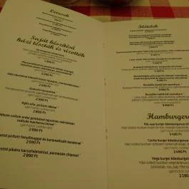 Bocadillo Café Budapest - Étlap/itallap