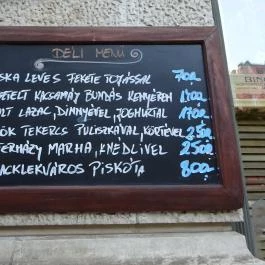Bock Bisztró Pest, Budapest - Étlap/itallap