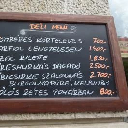 Bock Bisztró Pest, Budapest - Étlap/itallap