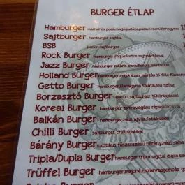 Bodega Konyha - Vágóhíd Budapest - Étlap/itallap