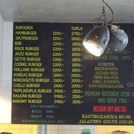 Bodega Konyha - Vágóhíd Budapest - Étlap/itallap