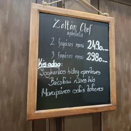 Bodza Bistro Budapest - Étlap/itallap