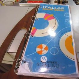 Bohém Bowling Café Zamárdi - Étlap/itallap