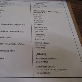 Bölcső Bar & Food Budapest - Egyéb