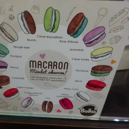 Bolka Bonbon Budapest - Étlap/itallap