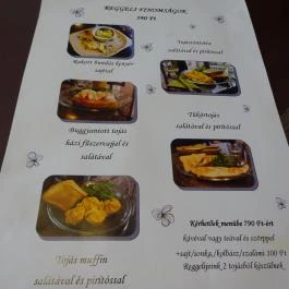 Bonjour Cafe Budapest - Étlap/itallap