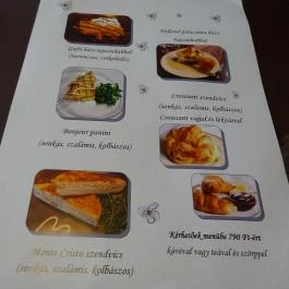 Bonjour Cafe Budapest - Étlap/itallap