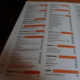 Bonnie Restro Budapest - Étlap/itallap