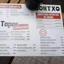Bontxo Tapas Bar & Restaurant, Budapest - Étlap/itallap