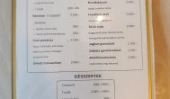 BonZsúr Kávézó Budapest - Étlap/itallap
