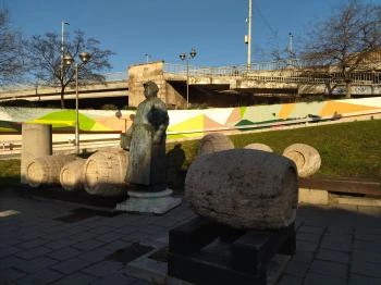 Borárus-szoborkompozíció Budapest