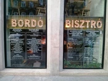 Bordó Bisztró Budapest