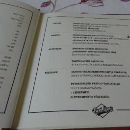 Bori Mami Gyöngyös - Étlap/itallap