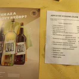 Borpatika Budapest - Étlap/itallap