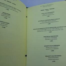 Bottega di Brontolo Budapest - Étlap/itallap