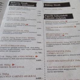 Branco Steak House, Érd - Egyéb