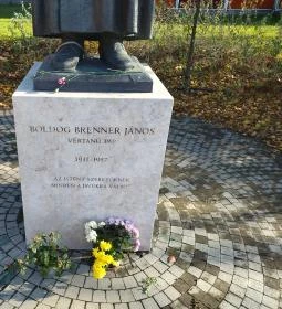 Brenner János szobor - Csepel