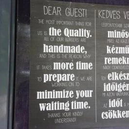 BRGR - Városliget Budapest - Belső