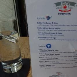 Bubba's Downtown Budapest - Étlap/itallap