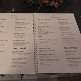 Bubci Café Budapest - Étlap/itallap