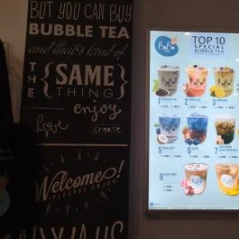 Bubu Bubble Tea - Teréz Körút Budapest - Étlap/itallap