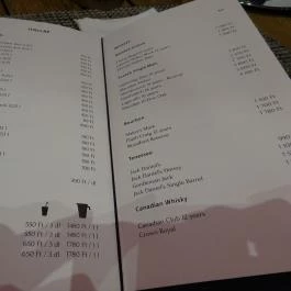 Buda Gourmet Budapest - Étlap/itallap