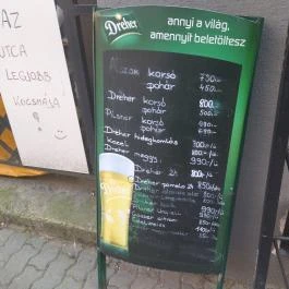 Budai Kuckó Budapest - Étlap/itallap