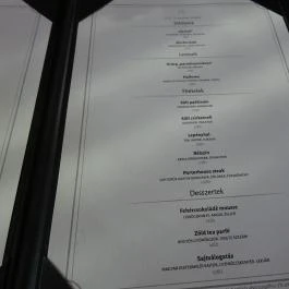 Budai Milieu Budapest - Étlap/itallap