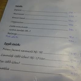 Budapest Bakery & Cafe Budapest - Étlap/itallap