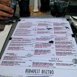 Budapest Bisztró Csárda Budapest - Étlap/itallap