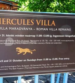 Budapesti Történeti Múzeum - Hercules Villa