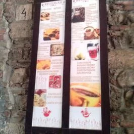 Budavári Rétesvár Budapest - Étlap/itallap