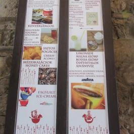 Budavári Rétesvár Budapest - Étlap/itallap