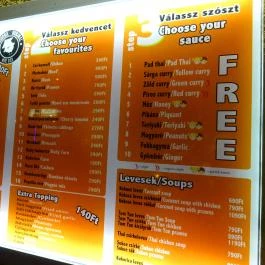 Buddha Mini - Wesselényi utca Budapest - Étlap/itallap