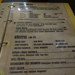 Buffalo Steak House Budapest - Étlap/itallap