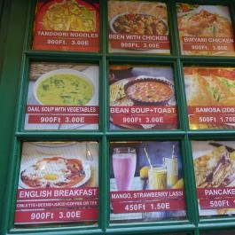 Bum Bum Bole Budapest - Étlap/itallap