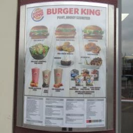 Burger King - Árpád út Budapest - Étlap/itallap