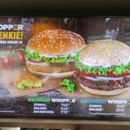 Burger King Miskolc - Étel/ital