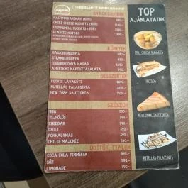 Burgerilla - Lurdy Ház Budapest - Étlap/itallap