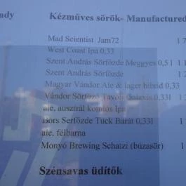 Búsuló Juhász Étterem Budapest - Étlap/itallap