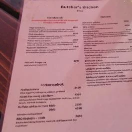 Butchers Kitchen - A Hentes Konyhája Budapest - Egyéb