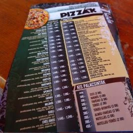 C-Univerzál Büfé Kistelek - Étlap/itallap