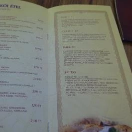 Cadran Pizzéria Pub Ráckeve - Étlap/itallap